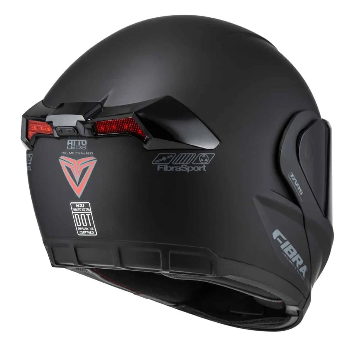Casco Fibra Sport ATTO Duo Leds, vista 4