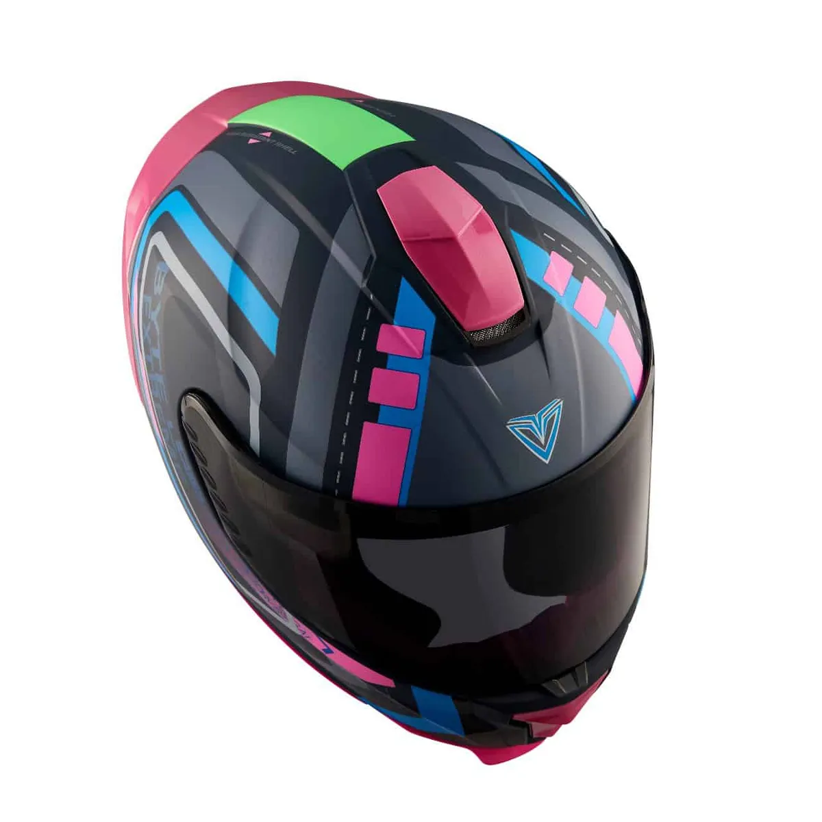 Casco Integral Fibra Byte Stream Chroma Extreme, vista 5