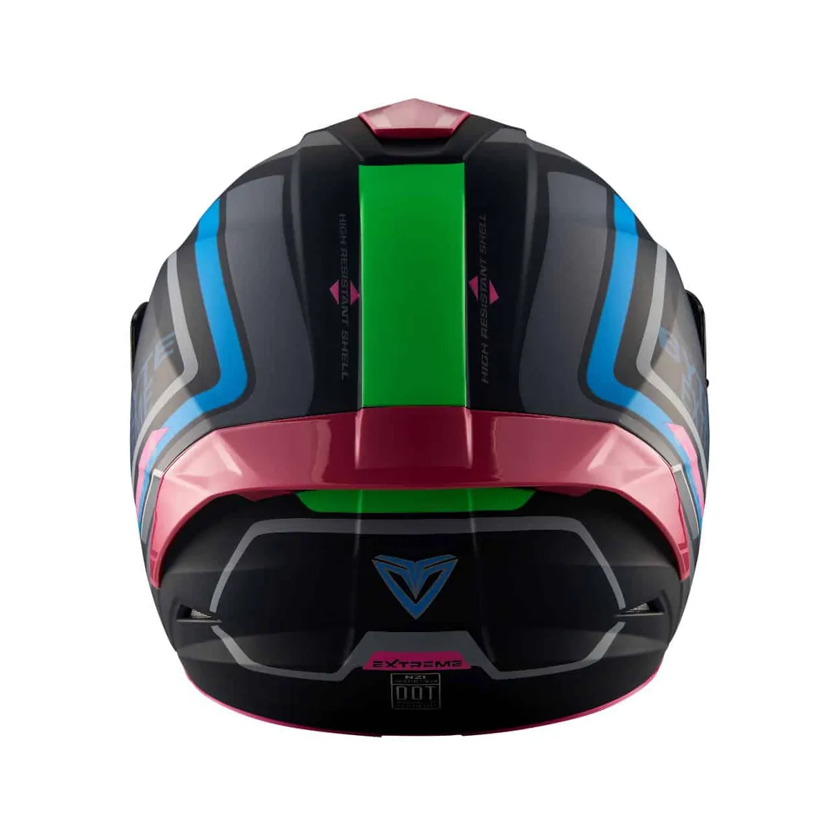 Casco Integral Fibra Byte Stream Chroma Extreme, vista 6