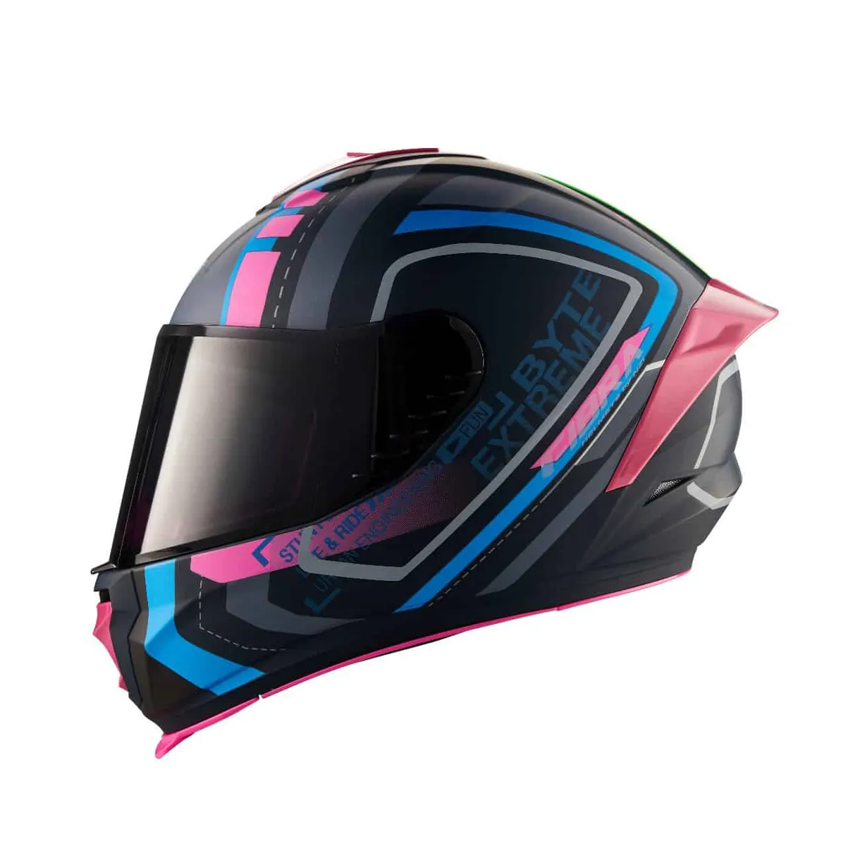 Casco Integral Fibra Byte Stream Chroma Extreme, vista 9