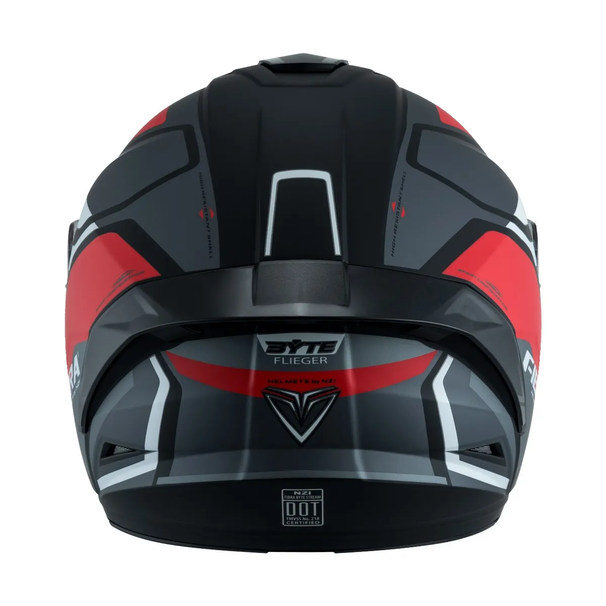 Casco Integral Fibra Byte Stream Plieger, vista 3