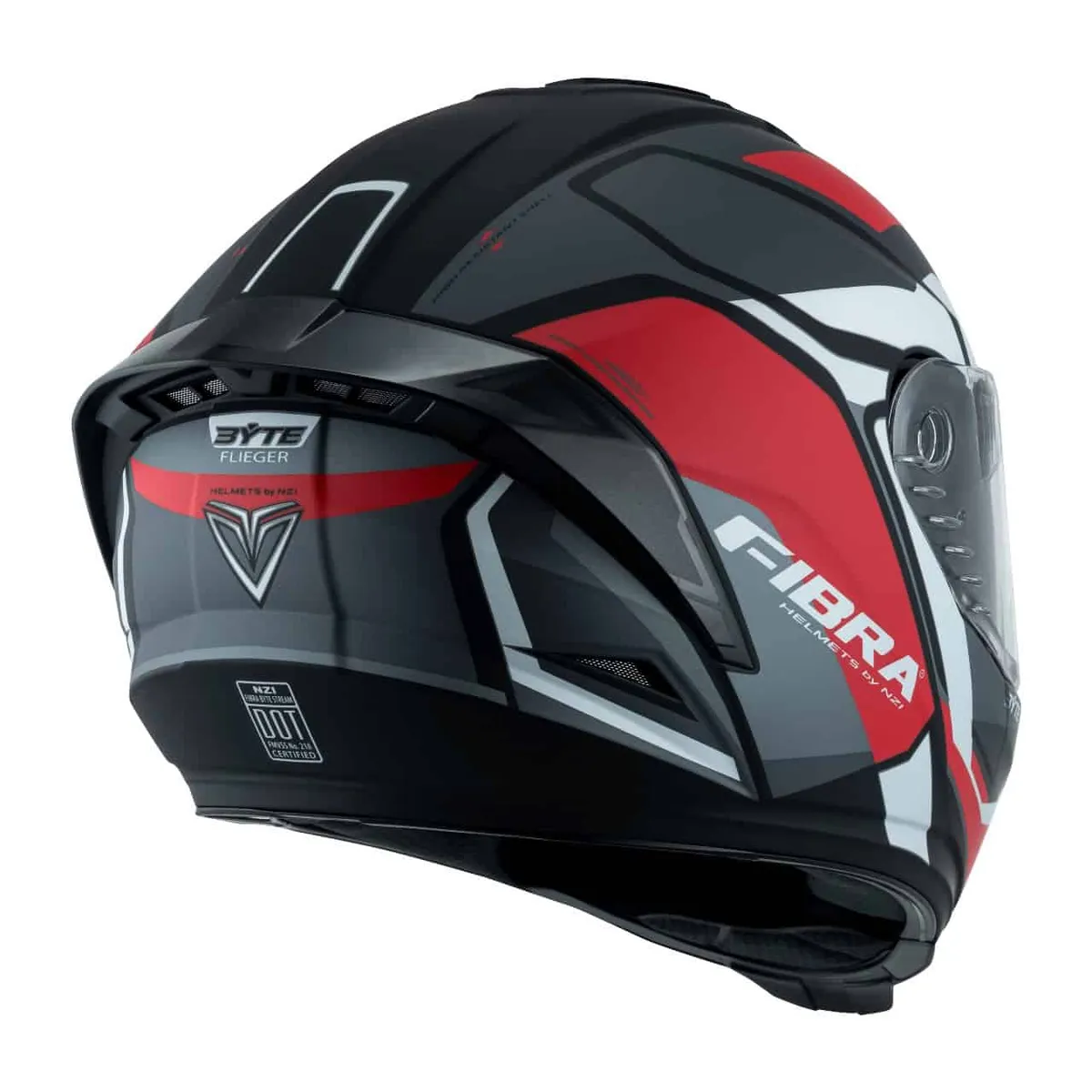Casco Integral Fibra Byte Stream Plieger, vista 9