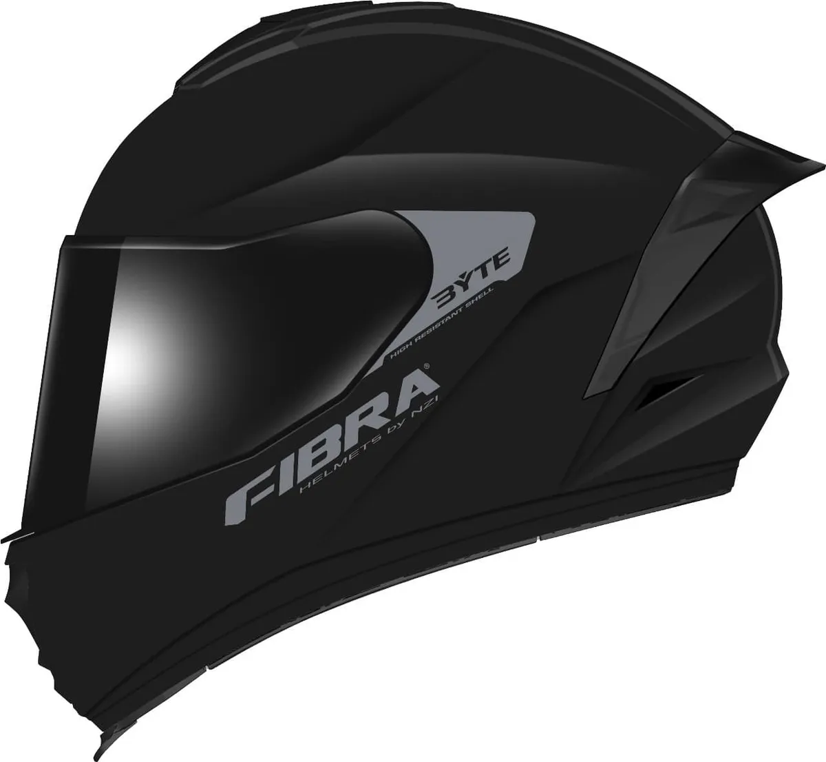 Casco Integral Fibra Byte Stream, vista 3