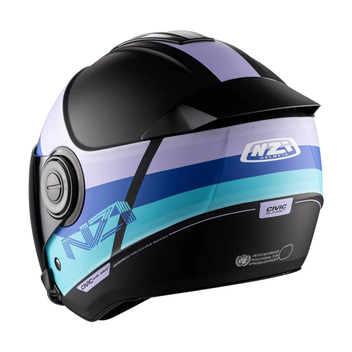 Casco NZI Civic Sunset, vista 4