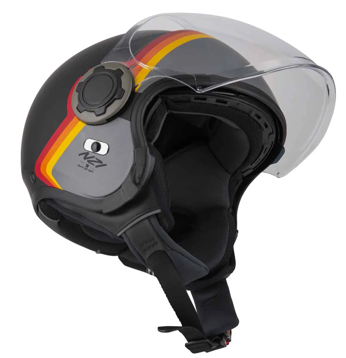 Casco NZI Ringway duo Skyline Black Antracite Matt, vista 2