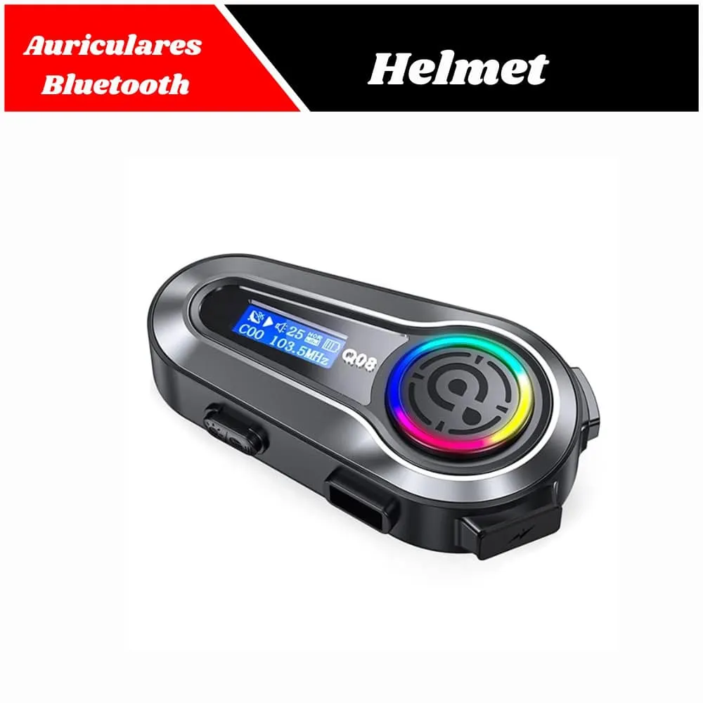 Intercomunicador para casco Q08, vista 2
