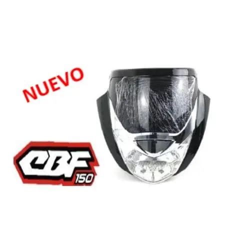 Mascara Delantera CBF150 Unicorn Negro