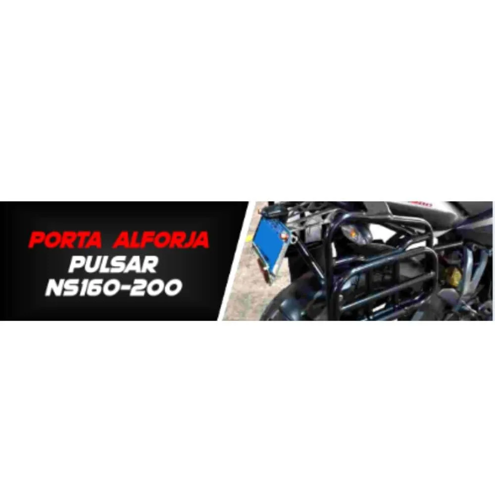 Porta Alforja Pulsar NS160/200, vista 2