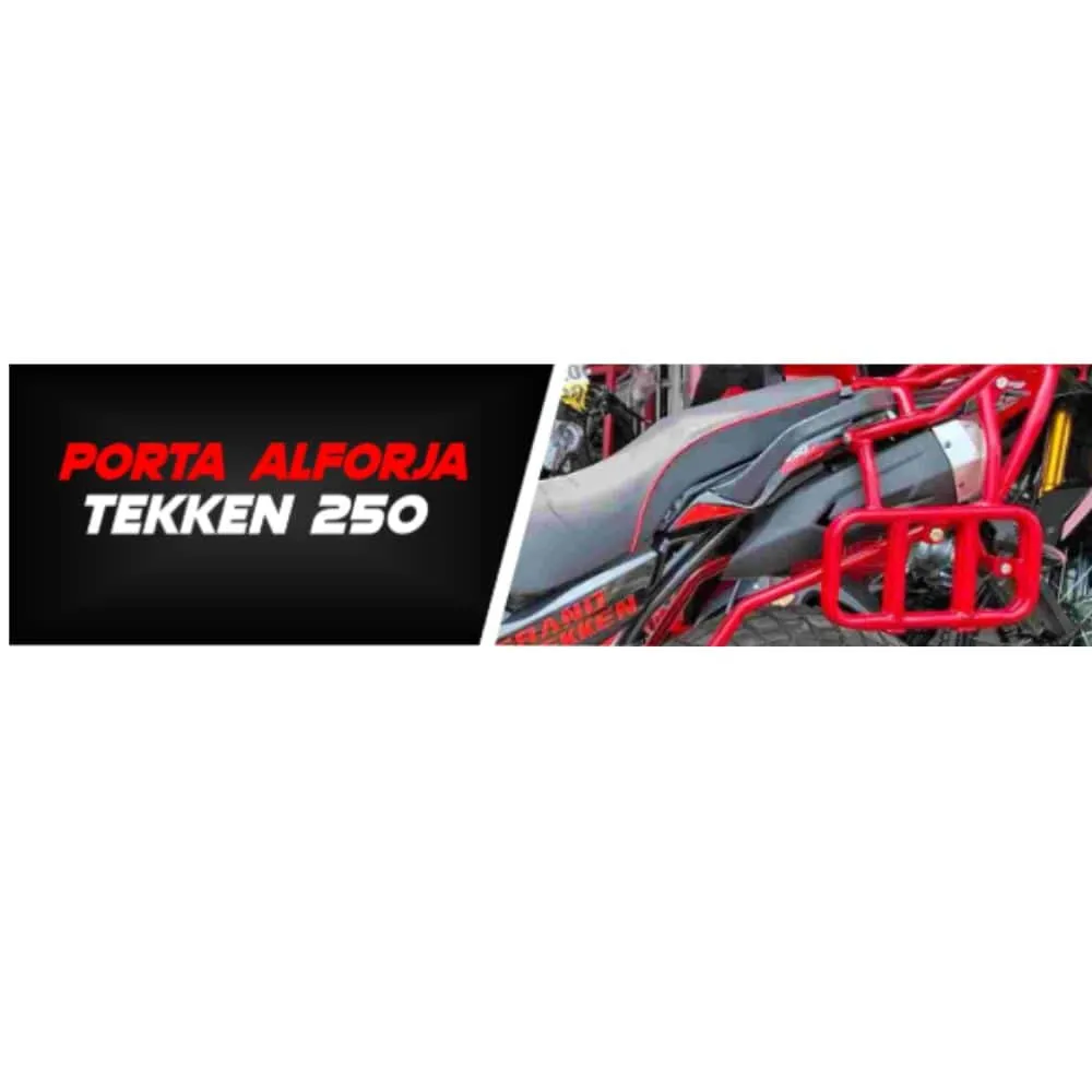 Porta Alforja TEKKEN 250, vista 2