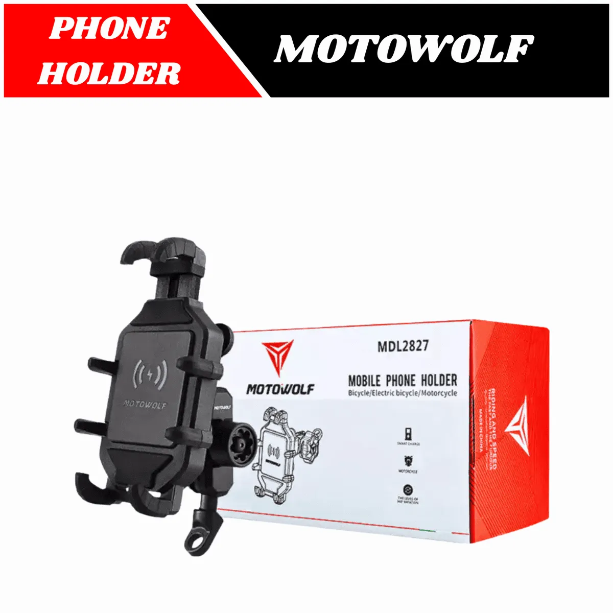 Porta Celular MOTOWOLF