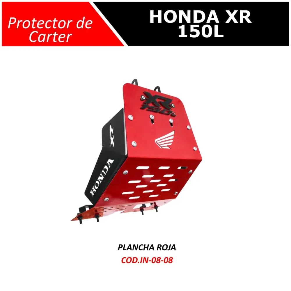 Protector de Carter Honda XR 150L, vista 3
