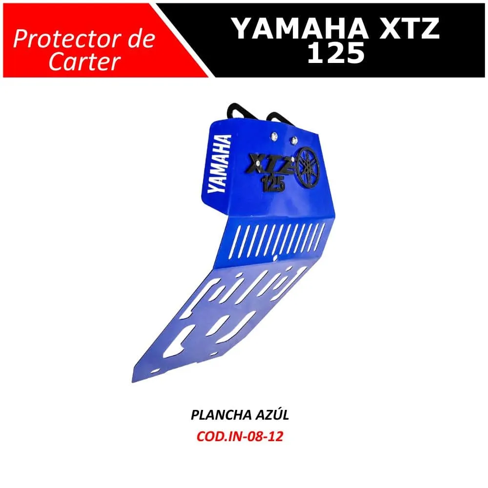 Protector de Carter Yamaha XTZ 125, vista 2