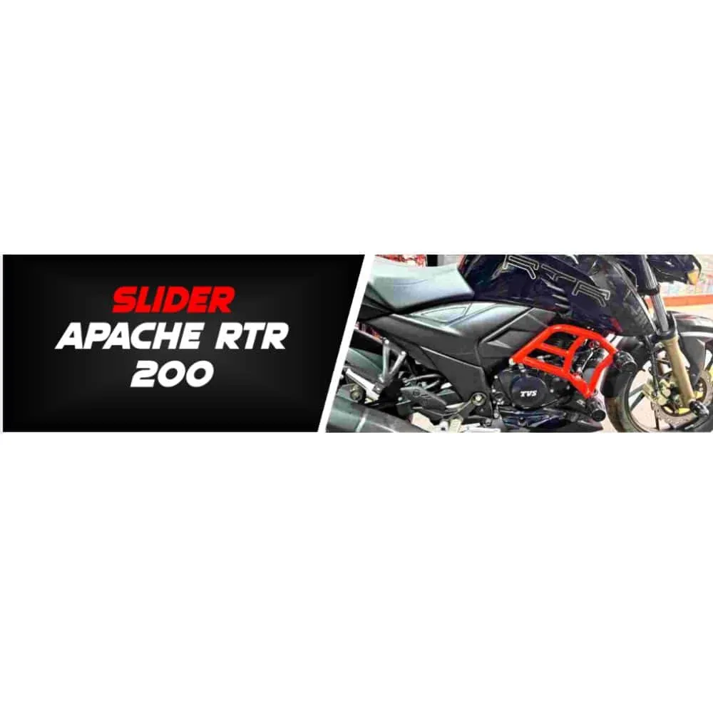 Slider Apache RTR 200, vista 2