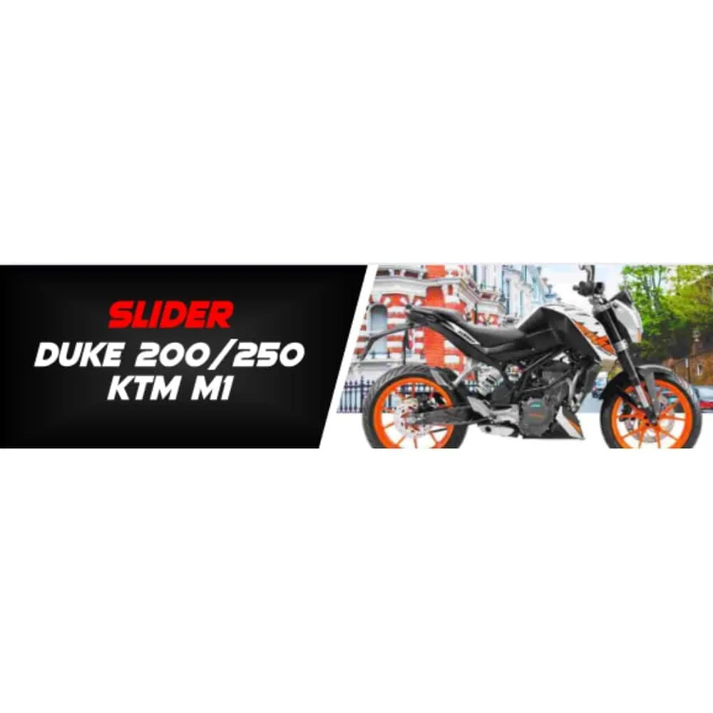 Slider Duke 200/250 KTM M1, vista 3