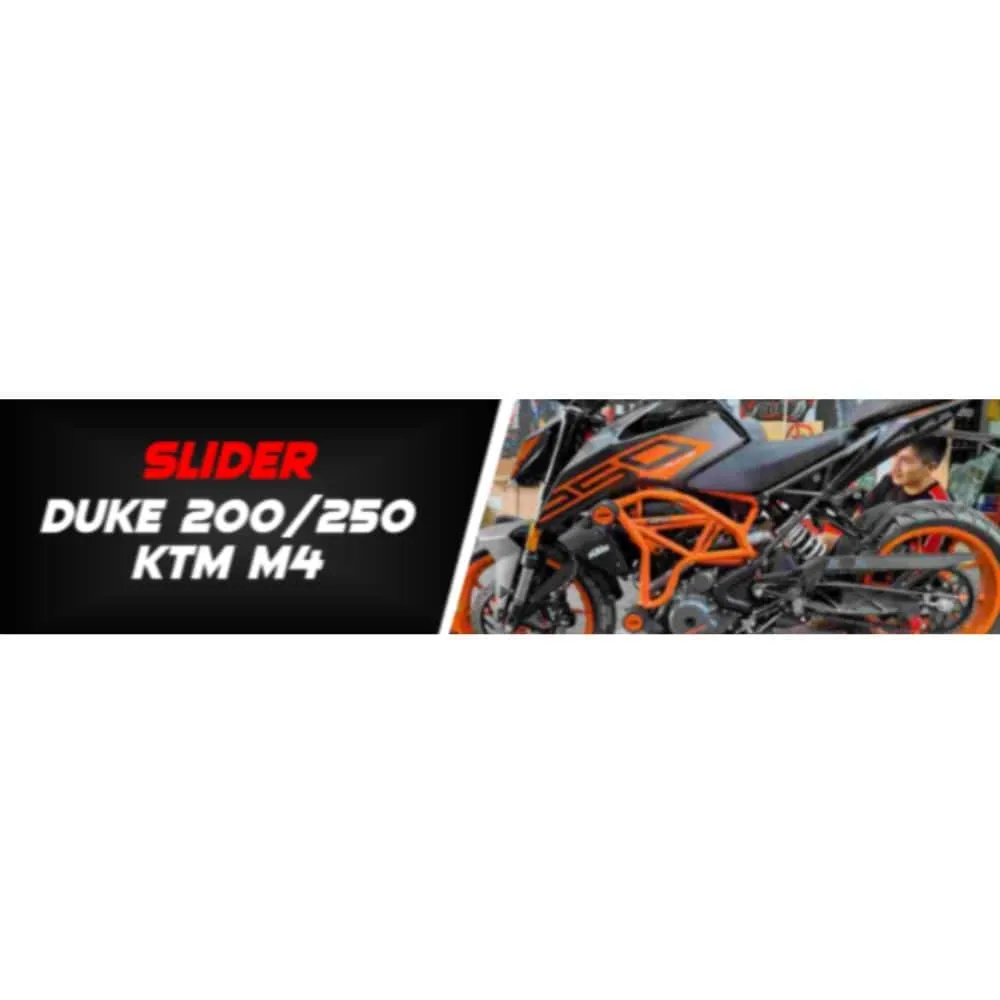 Slider DUKE 200/250 KTM M4, vista 3
