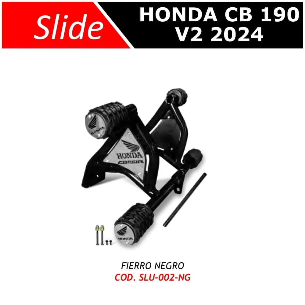 Slider Honda CB 190 V2 2024 Lujo, vista 2