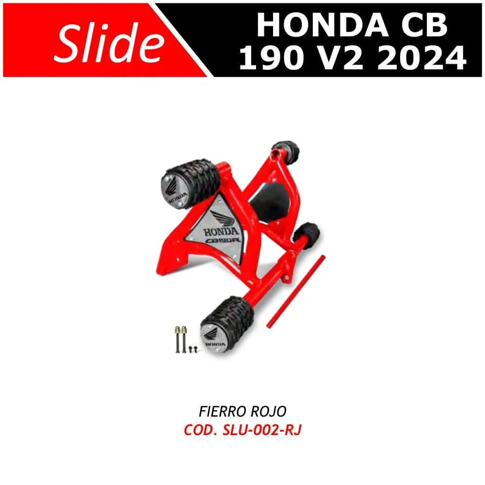Slider Honda CB 190 V2 2024 Lujo, vista 3
