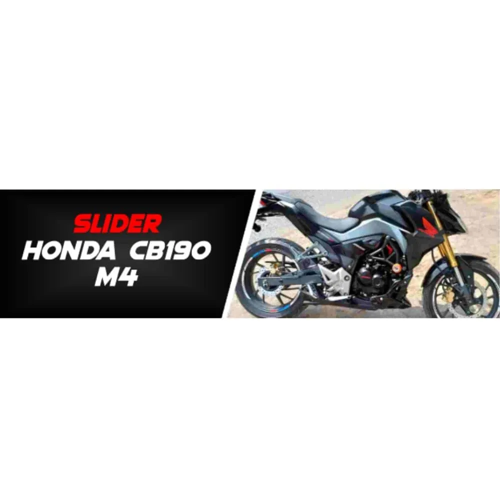 Slider Honda CB190 M4, vista 4