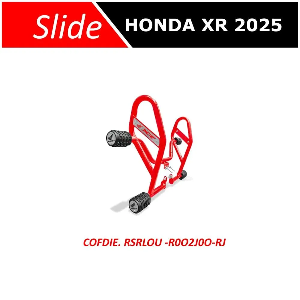 Slider Honda XR 2025 Lujo, vista 2