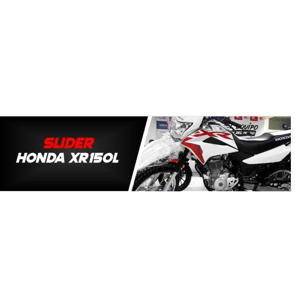 Slider Honda XR150L, vista 2