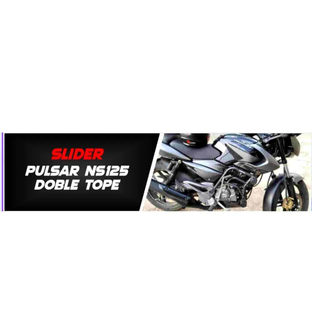 Slider Pulsar NS125 Doble Tope, vista 3