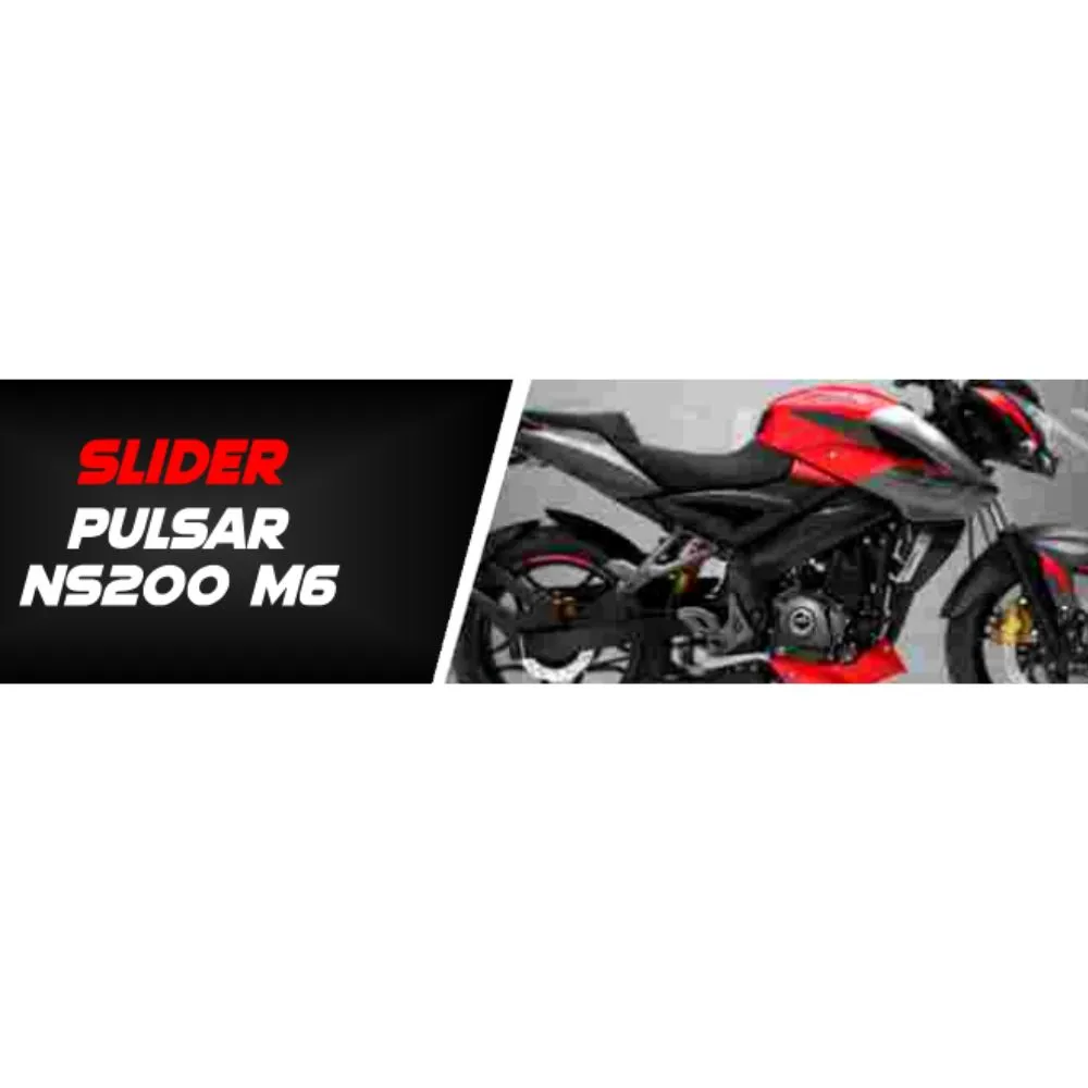 Slider Pulsar NS200 M6, vista 3