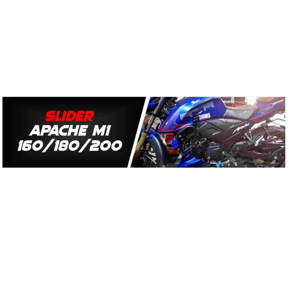 Slider TVS Apache M1 160/180/200, vista 3