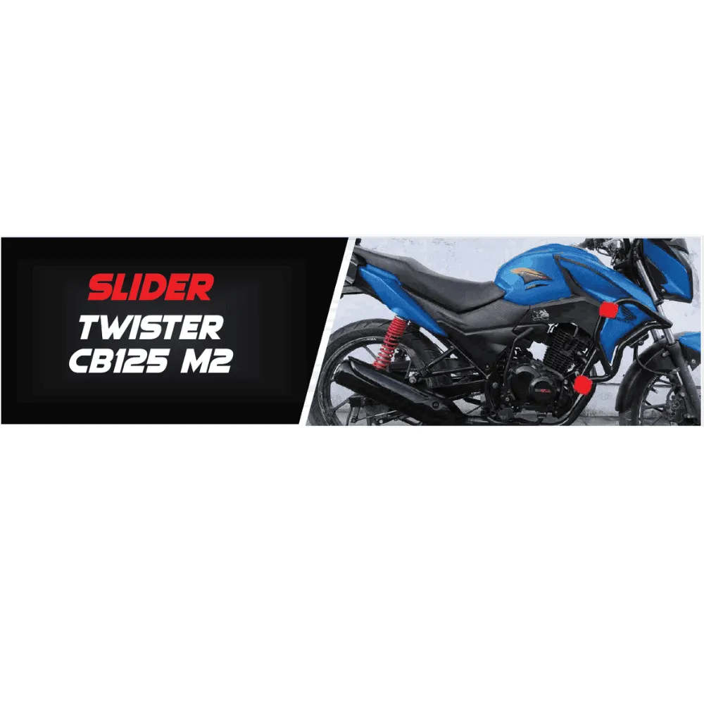 Slider Twister CB125 M2, vista 2