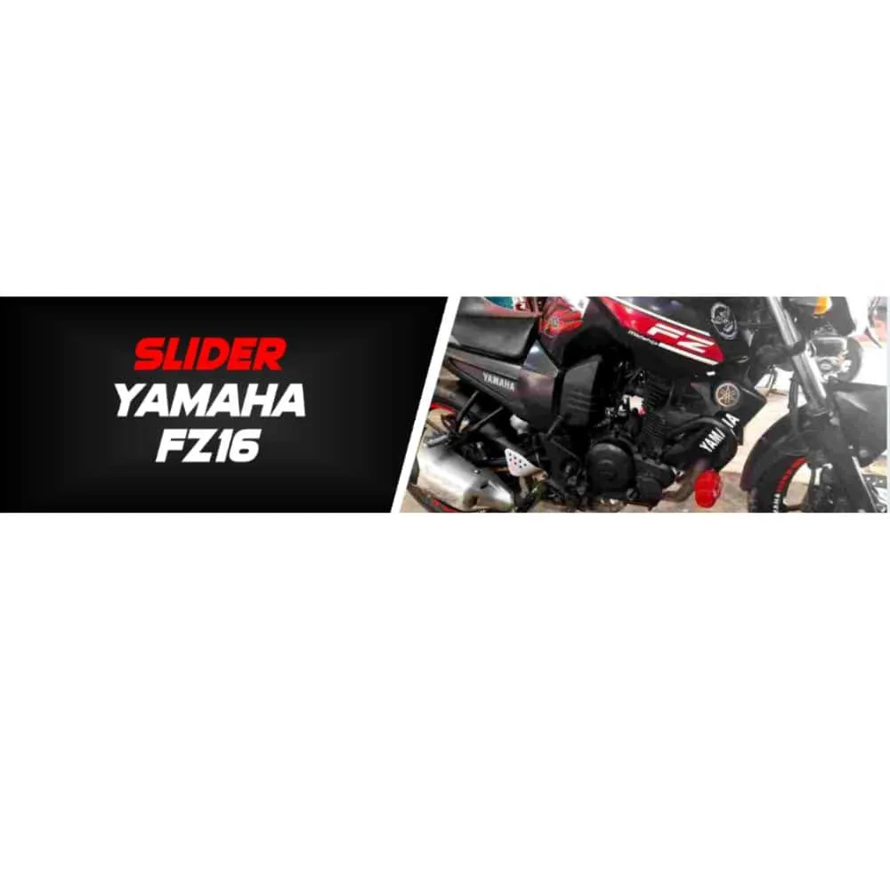 Slider Yamaha FZ16, vista 2