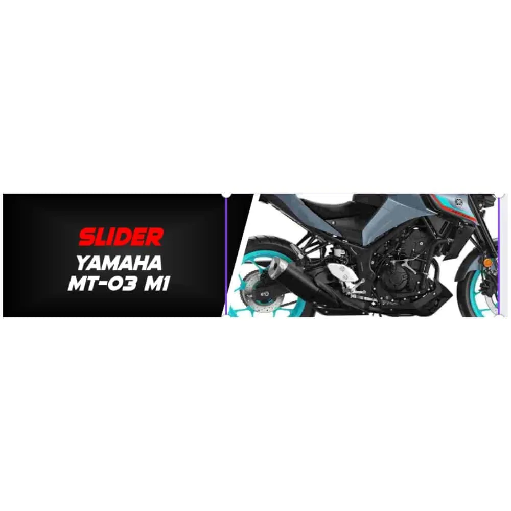 Slider Yamaha MT-03 M1, vista 2