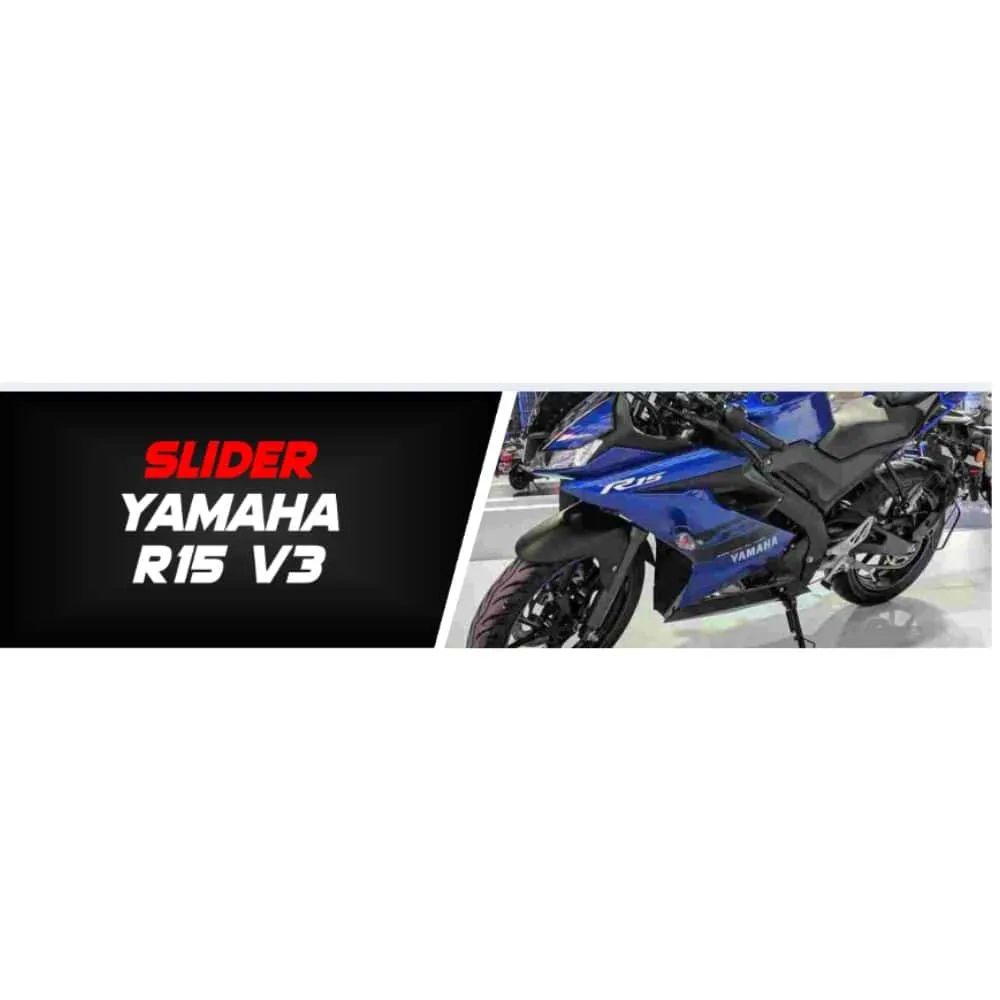 Slider Yamaha R15 V3, vista 2