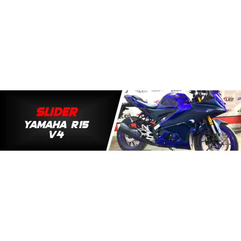 Slider Yamaha R15 V4, vista 2