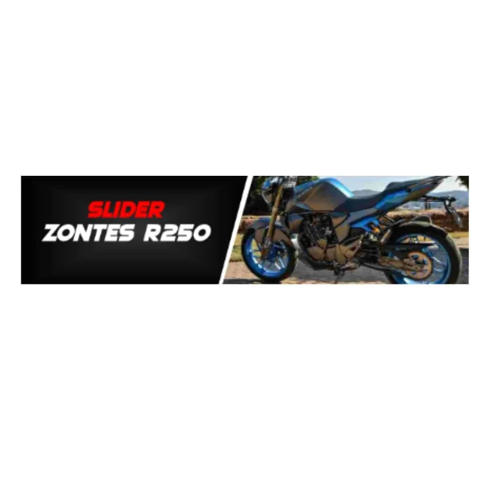 Slider Zontes RS250, vista 2