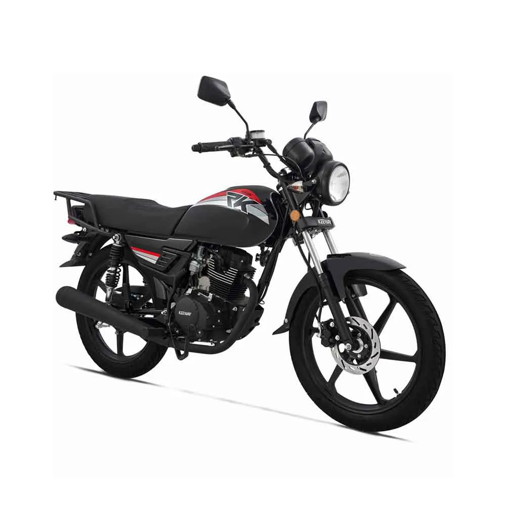 Keeway RK150E color negro, vista 3