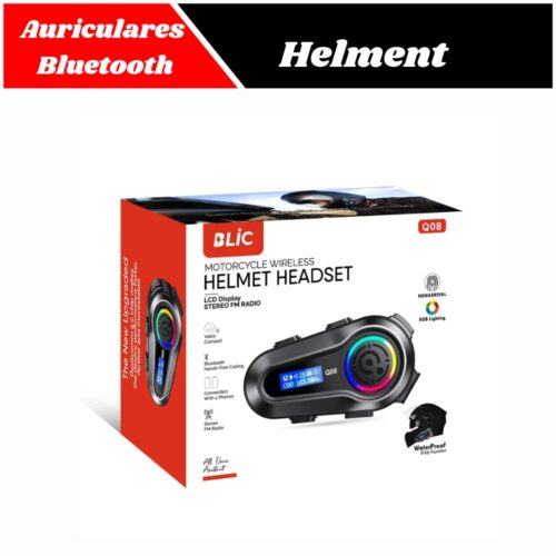 Helmet Wireless Earphone Q08