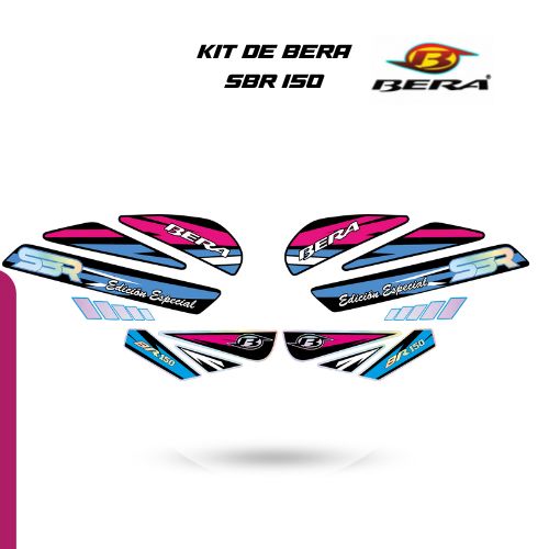 Kit de Stickers Bera SBR 150