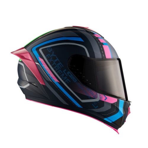 Casco Integral Fibra Byte Stream Chroma Extreme