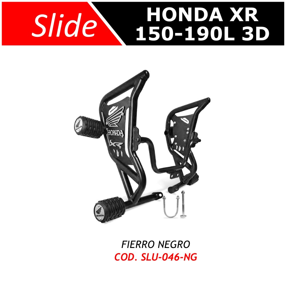 Slider Honda xr 150-190L 3D